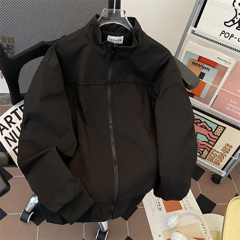 户外防水工装夹克外套男款春秋季潮牌cleanfit立领短款棒球服上衣