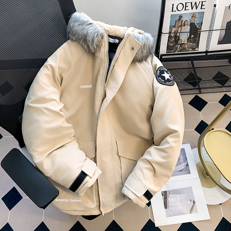 新款羽绒服男生冬季潮牌宽松休闲