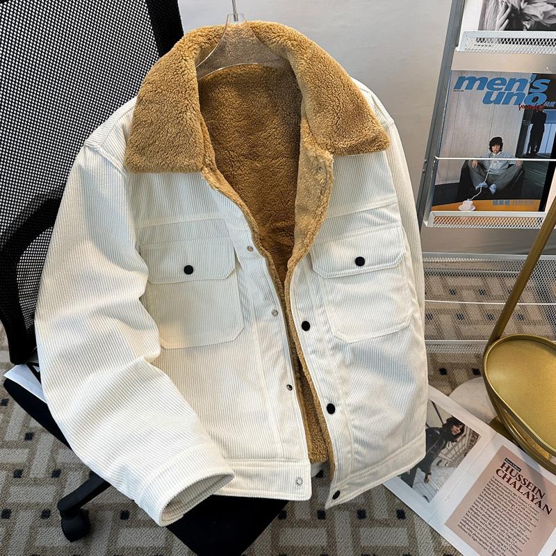 2024新款宽松外套加厚棉袄冬季