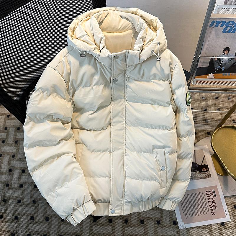 冬季加厚防风羽绒棉衣