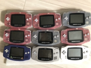 Оригинальный Nintendo GBA Game Machine Powder Transparent Game Card ~ Little God Tour GBA/GBC/GBASP
