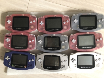 Оригинальный Nintendo GBA Game Machine Powder Transparent Game Card ~ Little God Tour GBA/GBC/GBASP