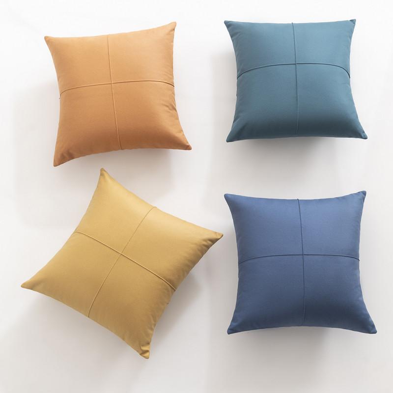 科技布抱枕沙发客厅靠枕靠垫大号抱枕套不含芯枕头车用轻奢高级感