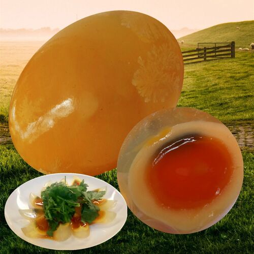 四川发货皮蛋松花蛋南充糖心黄色农家溏心新鲜咸鸭蛋变蛋10枚散装