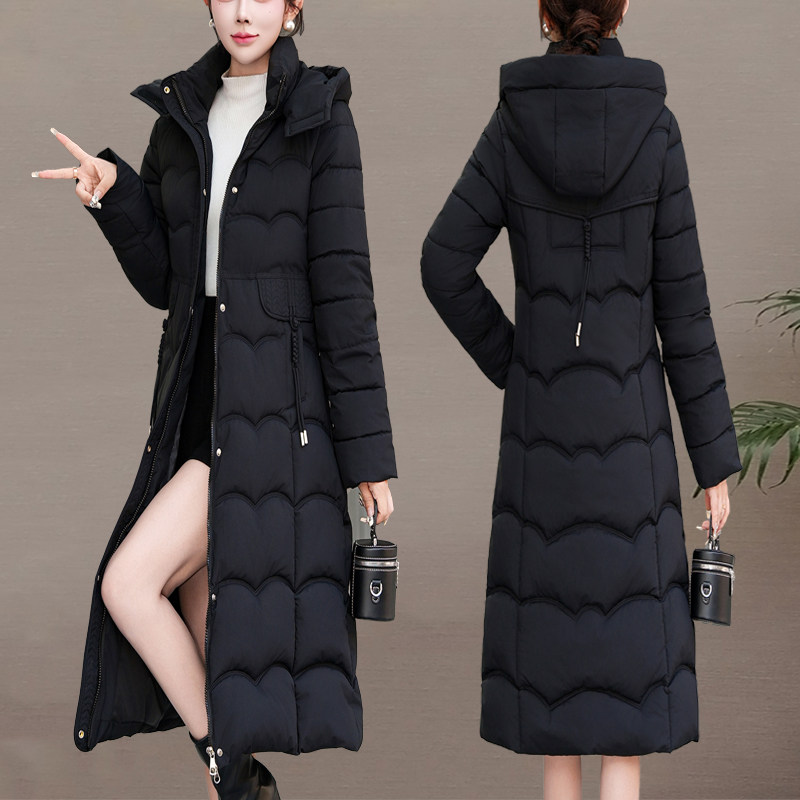 中老年棉服女大码妈妈装羽绒棉服女长款过膝棉衣女冬季加厚外套新,女装/女士精品,中老年女装,淘宝优惠券,粉丝福利购,淘宝优惠卷