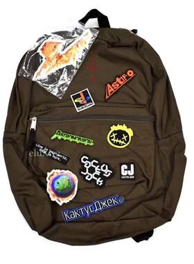 Travis Scott ts Cactus Jack Backpack嘻哈说唱书包双肩休闲背包