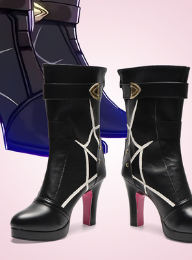 cosplay鞋子靴子崩坏星穹铁道卡芙卡cos鞋定制高跟增高动漫鞋定做