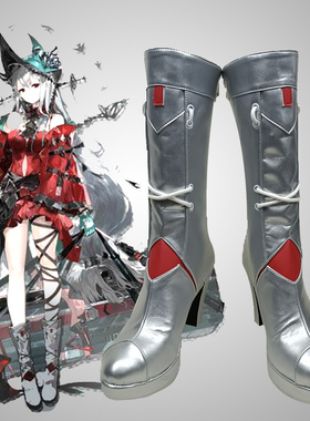动漫鞋cosplay女明日方舟浊心斯卡蒂歌蕾蒂娅cos鞋子定制来图定做