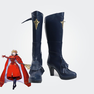cosplay鞋火焰之纹章风花雪月埃德加菲斯伯格cos鞋定制大码动漫鞋