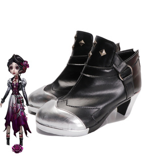 cosplay鞋第五人格入殓师变彩cos鞋增高高跟大码万圣节漫展动漫鞋