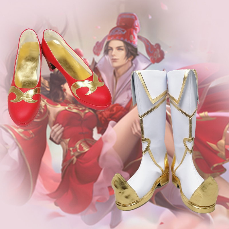 孙悟空露娜至尊宝cos鞋定制