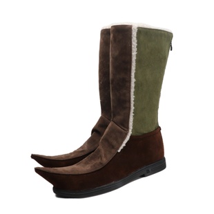 cosplay鞋冰雪奇缘克里斯托夫cos鞋定制大码增高表演鞋动漫鞋定做