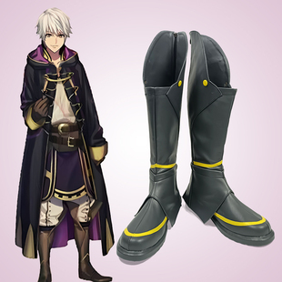cosplay鞋火焰之纹章觉醒罗宾 Emblem cos鞋定制增高大码来图定做