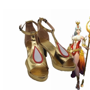 王者农荣耀凤凰于飞王昭君cos鞋子定制cosplay女周边来图定做代购