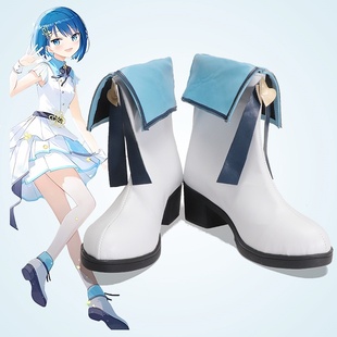 cosplay鞋世界计划PJSK MMJ日野森雫桐谷遥花里实乃理爱莉cos鞋