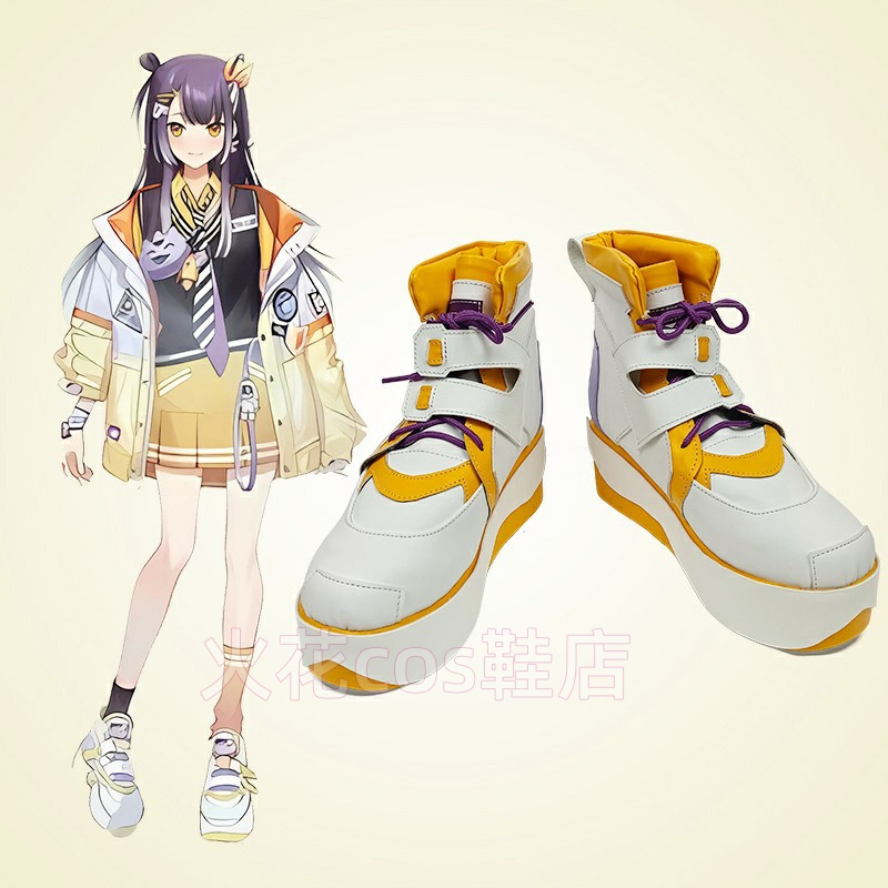 彩虹社海妹四叶cos鞋来图定做