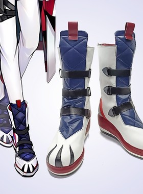 cosplay鞋子靴动漫鞋虚拟主播Voltaction塞拉弗cos鞋定制来图定做