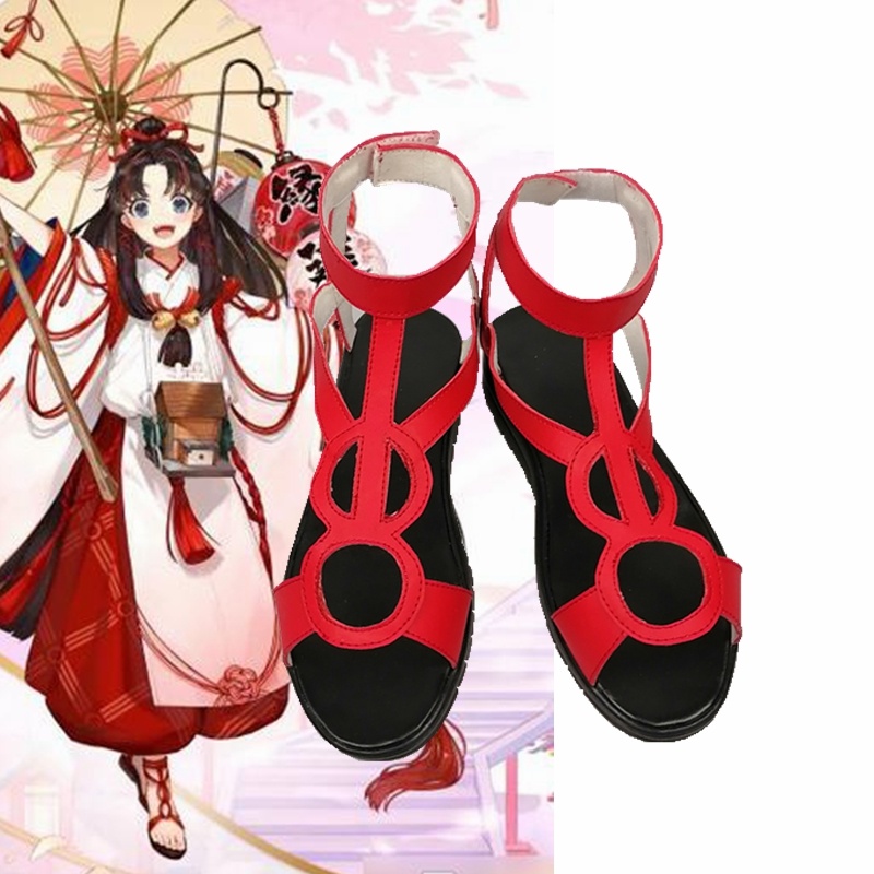 阴阳师雨宫天少女cos鞋
