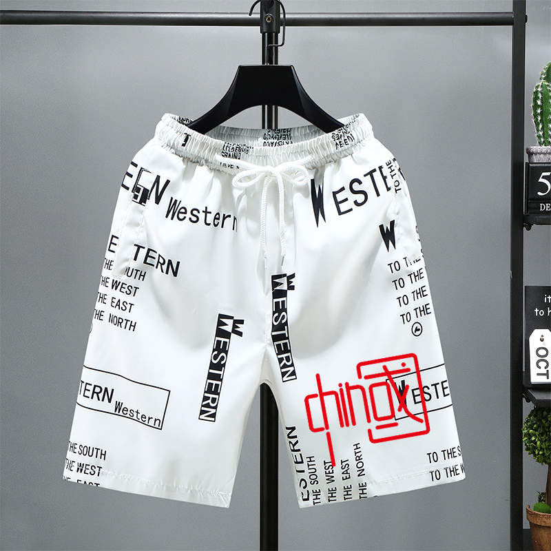 夏季冰丝速干男士五分运动短裤