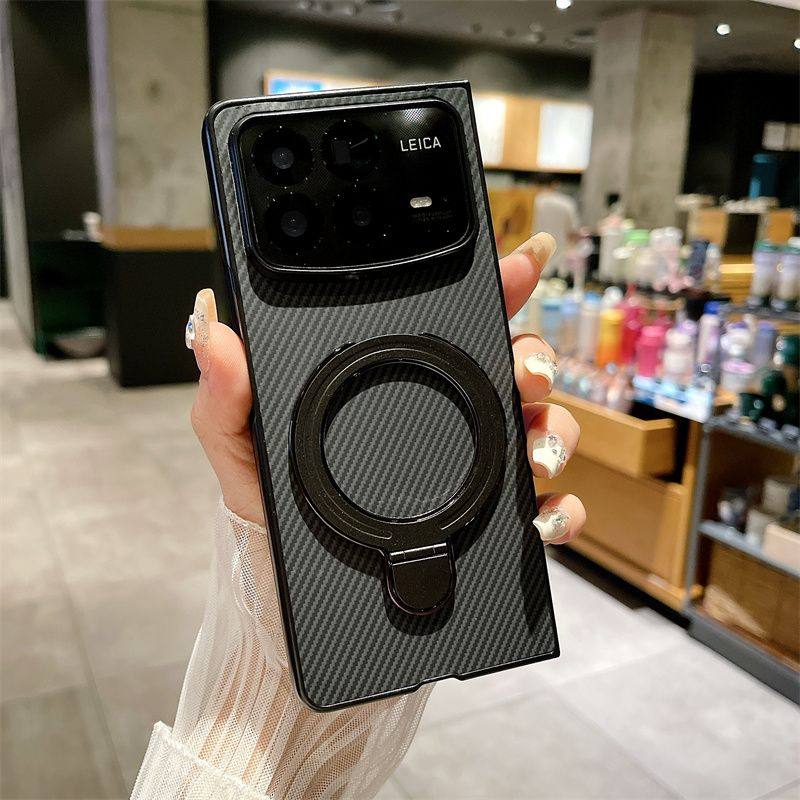 高级感小米MIXFold4手机壳Xiaomi MIX Fold 4折叠屏硬壳磨砂磁吸