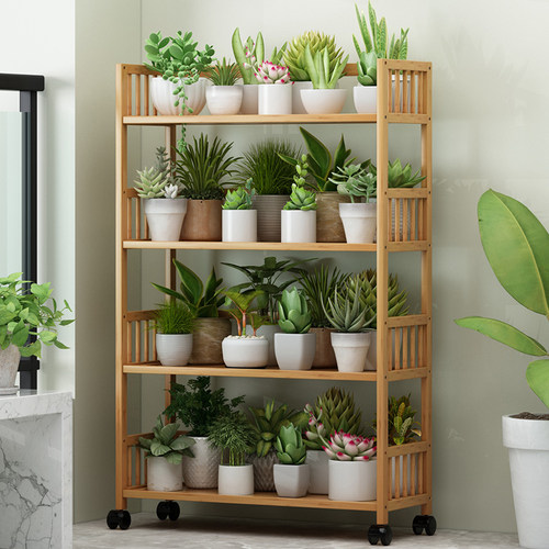 在云端阳台装饰花架子置物架