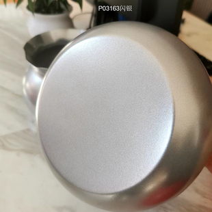 美德威银色塑粉哑光透明闪银亮光平面电镀热固性静电金属粉末涂料