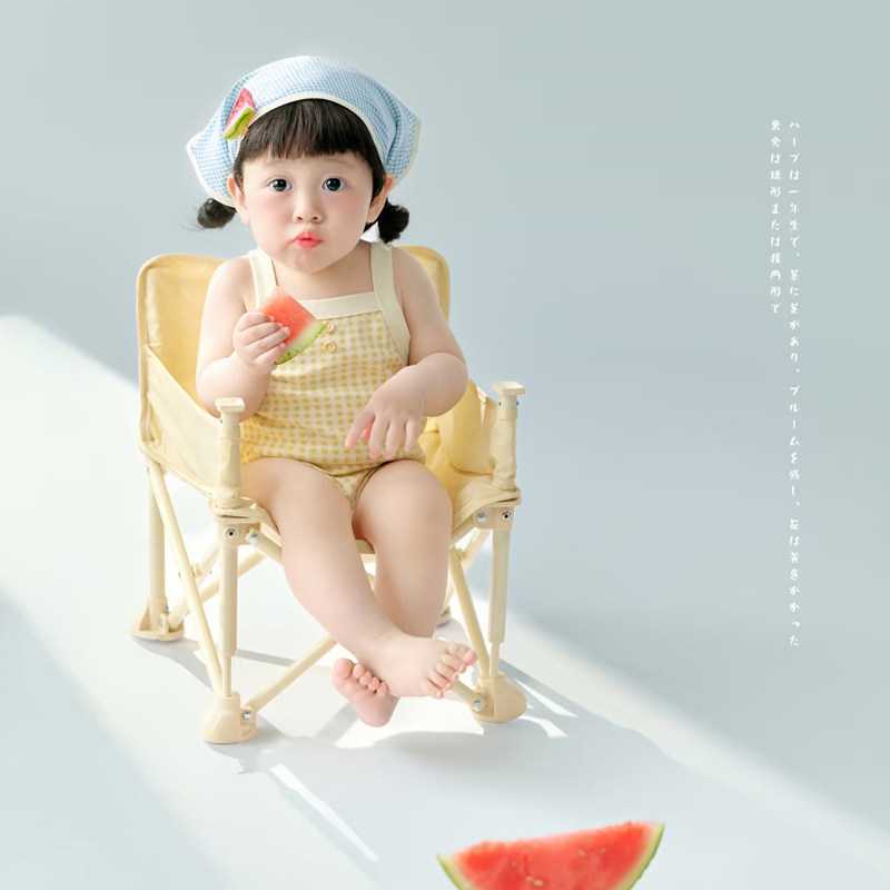 百天照周岁照儿童摄影西瓜宝宝主题哈衣夏季百天婴儿摄影服装影楼