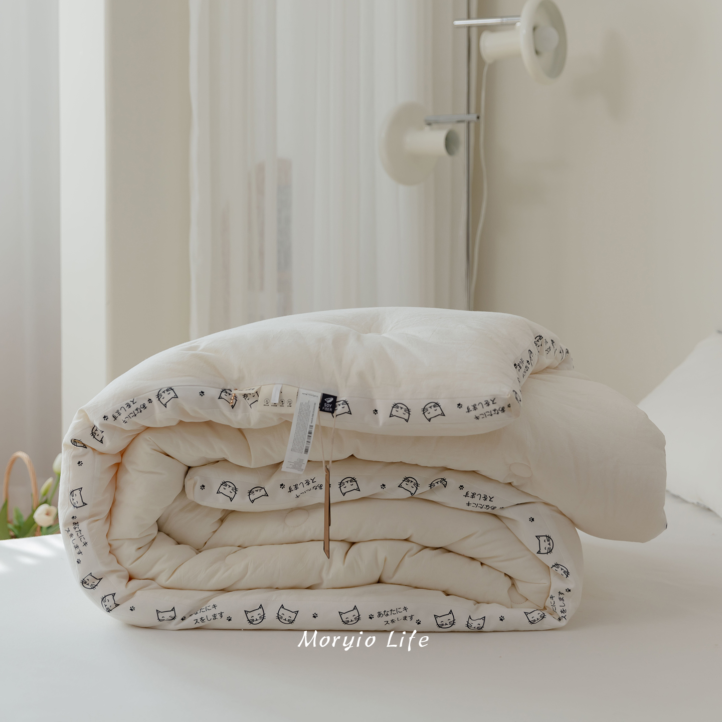 木悠A类大豆被子学生宿舍空调被春秋被保暖加厚冬被四季通用被芯