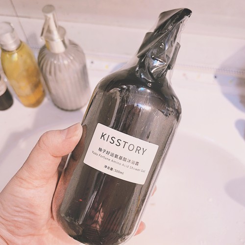 kisstory  柚子好运氨基酸沐浴露500ml去霉气排毒