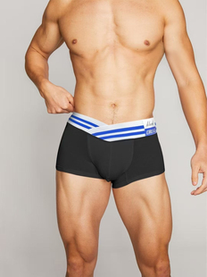 《小伟学长》全光纱男超薄夏季冰丝速干运动跑步透明高弹内搭裤