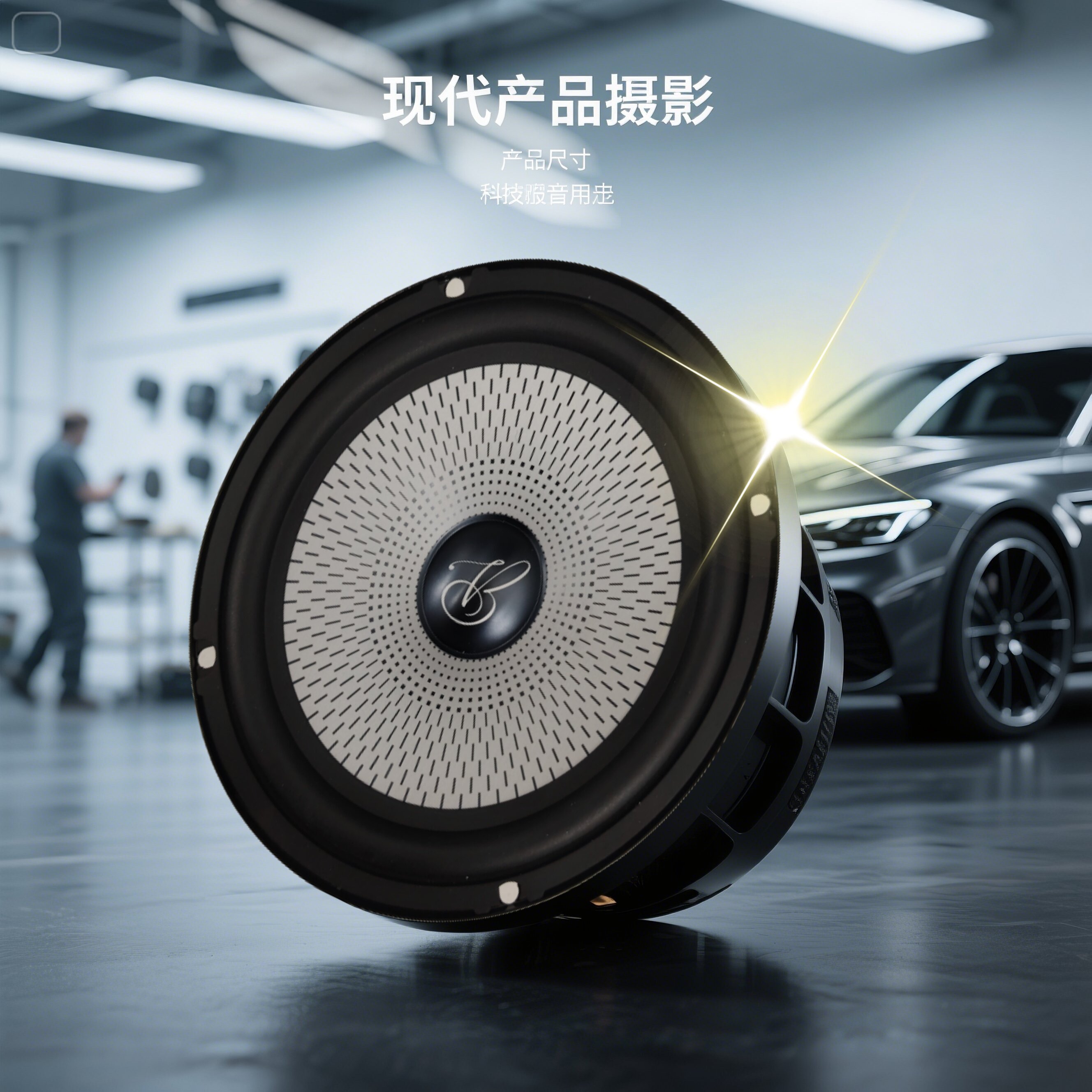 大柏梅之声汽车音响6.5寸低音炮