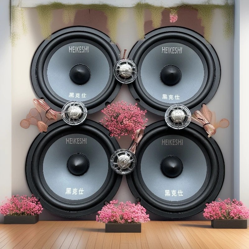 6.5寸重低音炮汽车喇叭改装