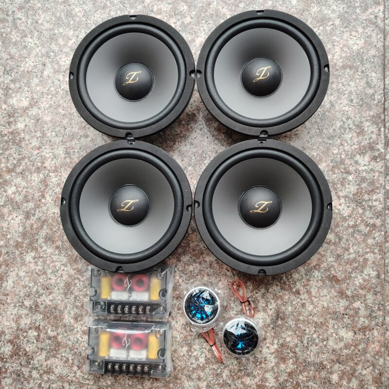 车载卡顿柏林之声6.5寸中低音炮汽车喇叭声音响无损改装水桶音箱
