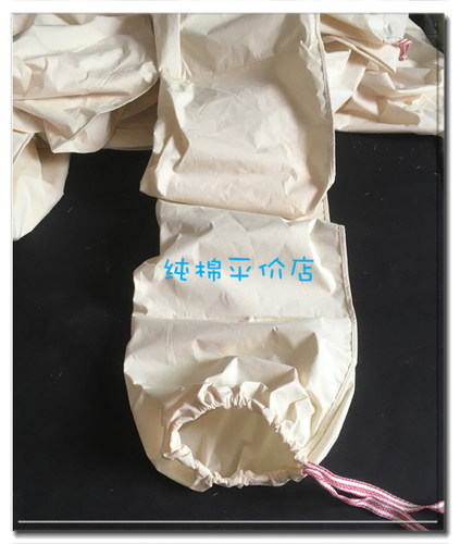 推荐棉质加厚粉碎机布袋磨坊面粉碾米除防尘隔离工业透气袋定制