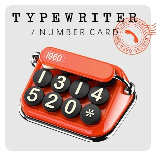 适用于领克z10挪车号码牌车载临时停车卡汽车复古个性创意摆件