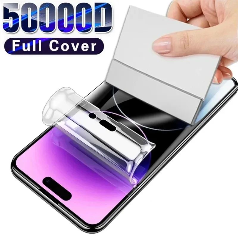 HD Hydrogel Film For iPhone 15 Pro 14 Pro Max 14 Plus Screen