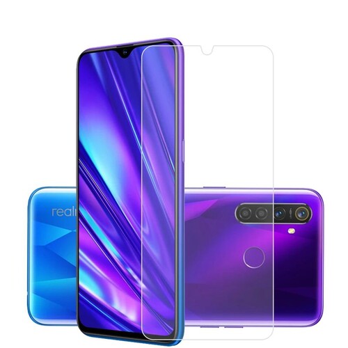 2PCS For OPPO Realme 5 Pro Glass For Realme 5 Pro Tempered Glass Film 9H Glue Hard Phone Glass