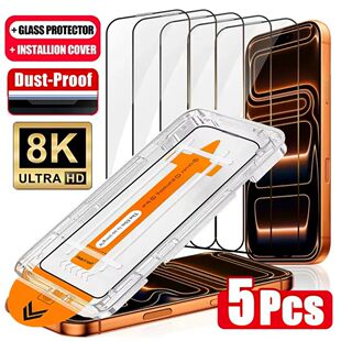 5Pcs Oleophobic Coating Dust Free Easy Installation Screen P