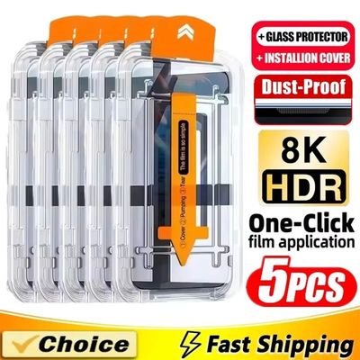 Oleophobic Coating Dust Free Easy Installation Screen Protec