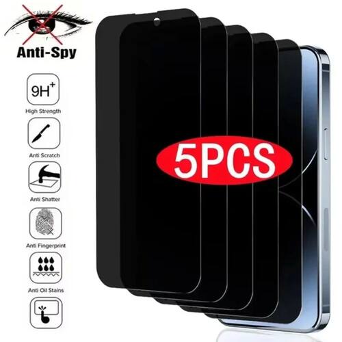 NNBILI 5Pcs Privacy Screen Protector for IPhone 14 11 12 13