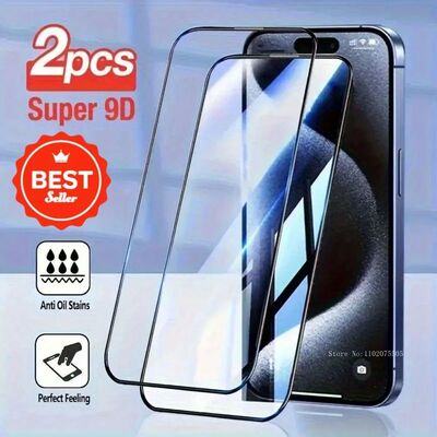2Pcs 9H Hardness Screen Protector for IPhone 17 Pro 17 Air 1
