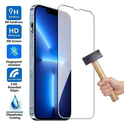 9H Hardness Tempered Glass For iPhone 13 12 11 Pro Screen Pr