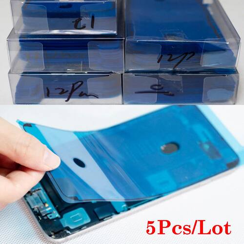 5pcs Waterproof Sticker For iPhone 6S 7 8 Plus X XS XR 11 12