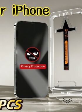 2pcs Tempered Glass Screen Protector for iPhone 17 16 15 14