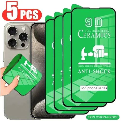 Soft Ceramic Film for iPhone 17 Air 16 15 14 12 11 13 Pro Ma