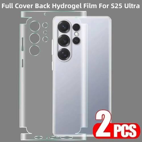 Clear Back Hydrogel Film For Samsung Galaxy S25 Ultra Plus C