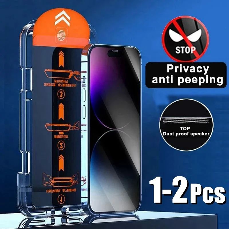 1-2Pcs Privacy Screen Protector Dust free Installation Prote