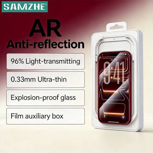 AR Tempered Glass Film For IPhone 18 Pro Max 18 Pro Screen P