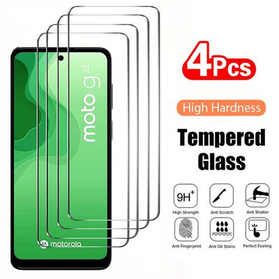 4PCS Tempered Glass for Motorola Moto G10 G20 G30 G50 G60 G1
