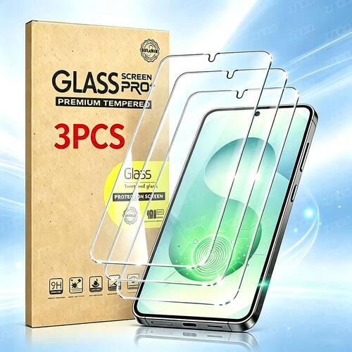 3PCS Tempered Glass For Samsung Galaxy S26 S25 S24 Ultra S22